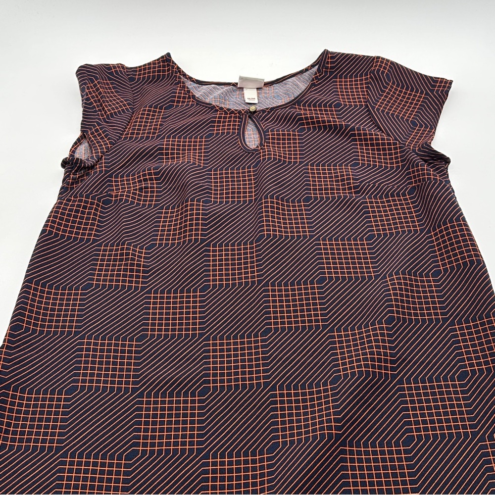 Merona Knee length Pattern Dress women’s size Medium